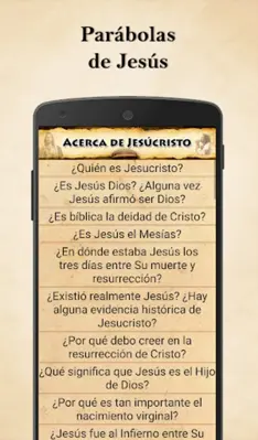 Parábolas de Jesús android App screenshot 2