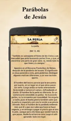 Parábolas de Jesús android App screenshot 4